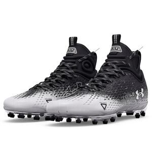 Under Armour Men's Spotlight Lux Mc 2.0 Football Cleats Size 8 Black White NWOB
